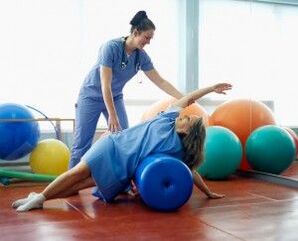 Exercise therapy of osteochondrosis