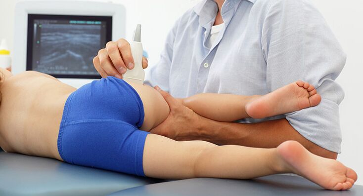 Ultrasound can help identify some diseases with hip joint pain. 