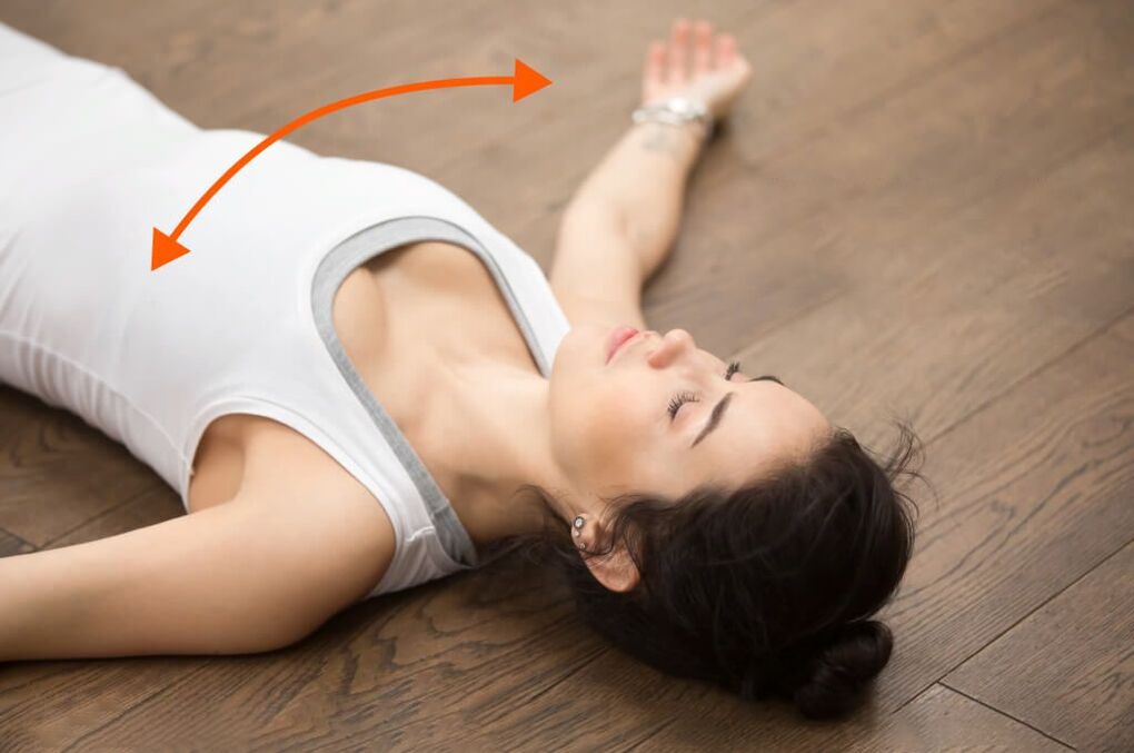 Chest movement exercise